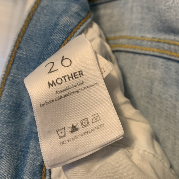 MOTHER the tomcat jeans, button fly, cropped length, color: It’s Kinda My Thing - Picture 4 of 8